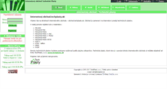 Desktop Screenshot of obchod.techplasty.sk